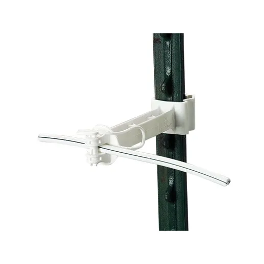 GALLAGHER 5" HD TPOST OFFSET INSULATOR - 20 PACK