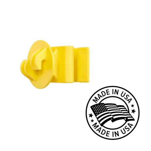 GALLAGHER STANDARD T-POST CLAW INSULATOR - 25 PACK