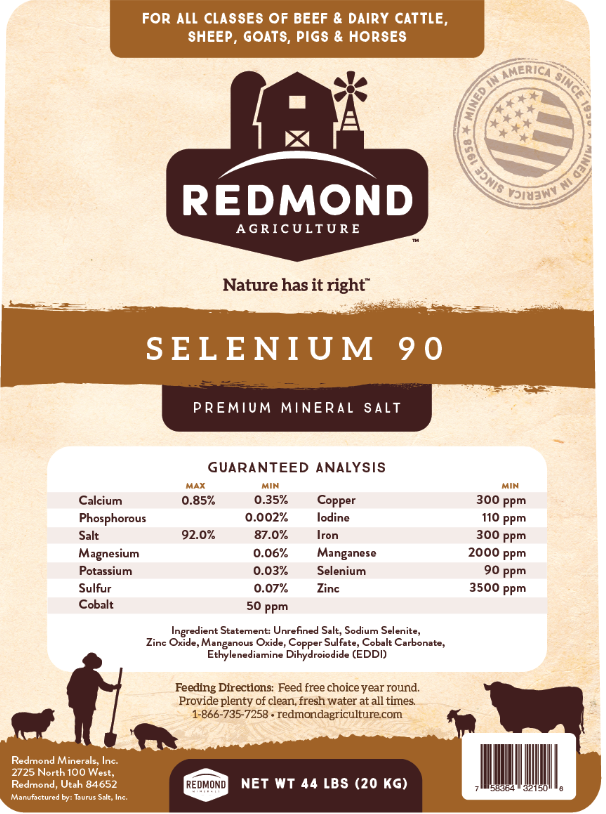 REDMOND SELENIUM 90 BLOCK 44LB