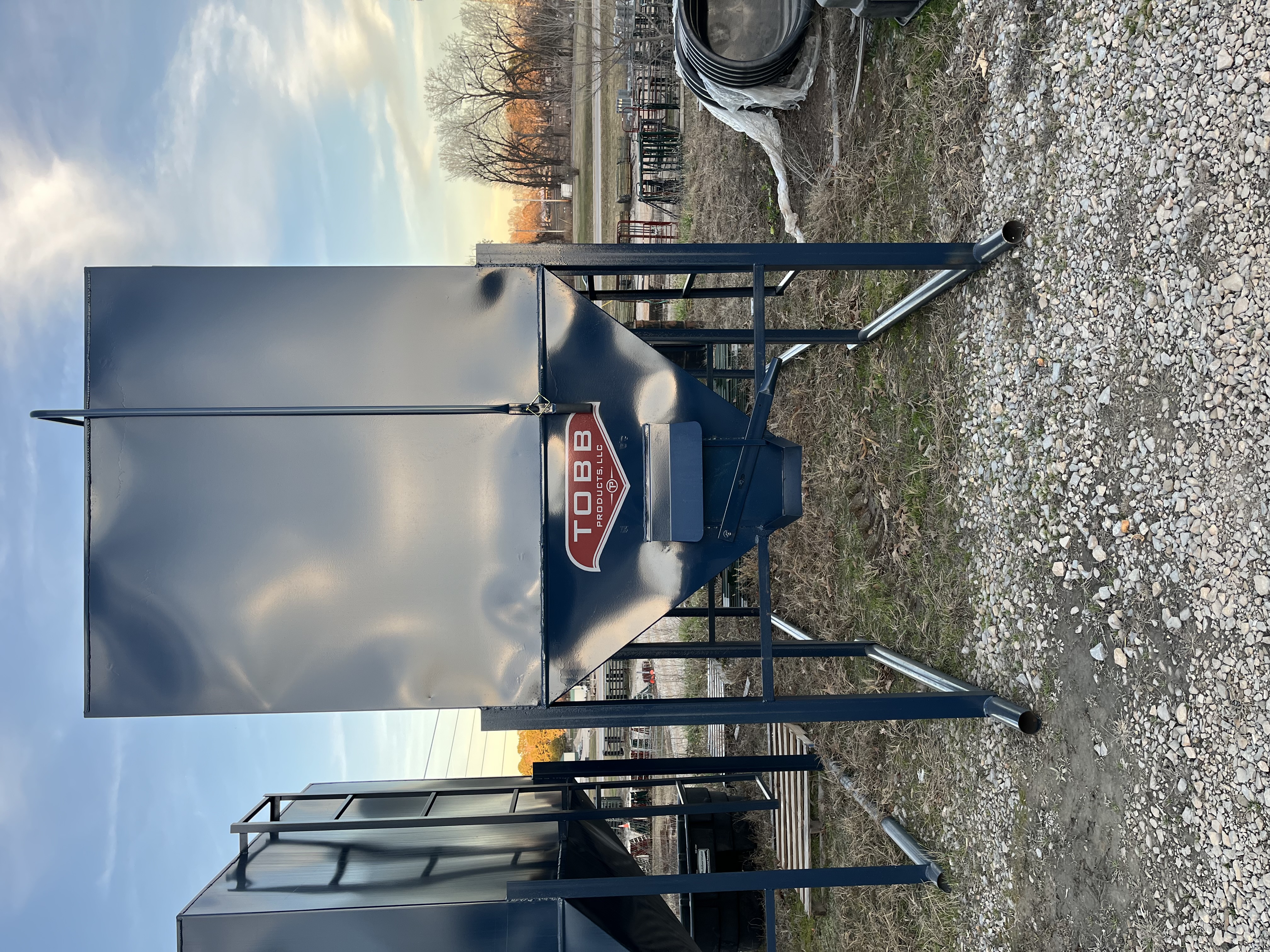 TOBB 3 TON FEED BIN BLUE