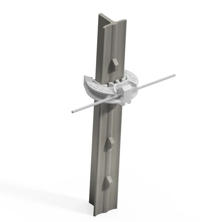 LOCKJAWZ TPOST INSULATORS - 25 PACK