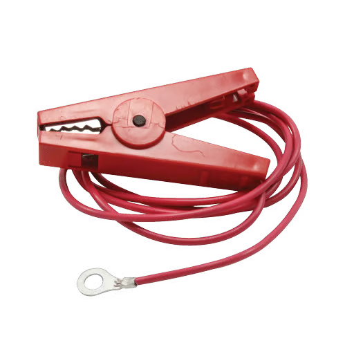 KENCOVE RED FENCE CHARGER LEAD WITH EYELET