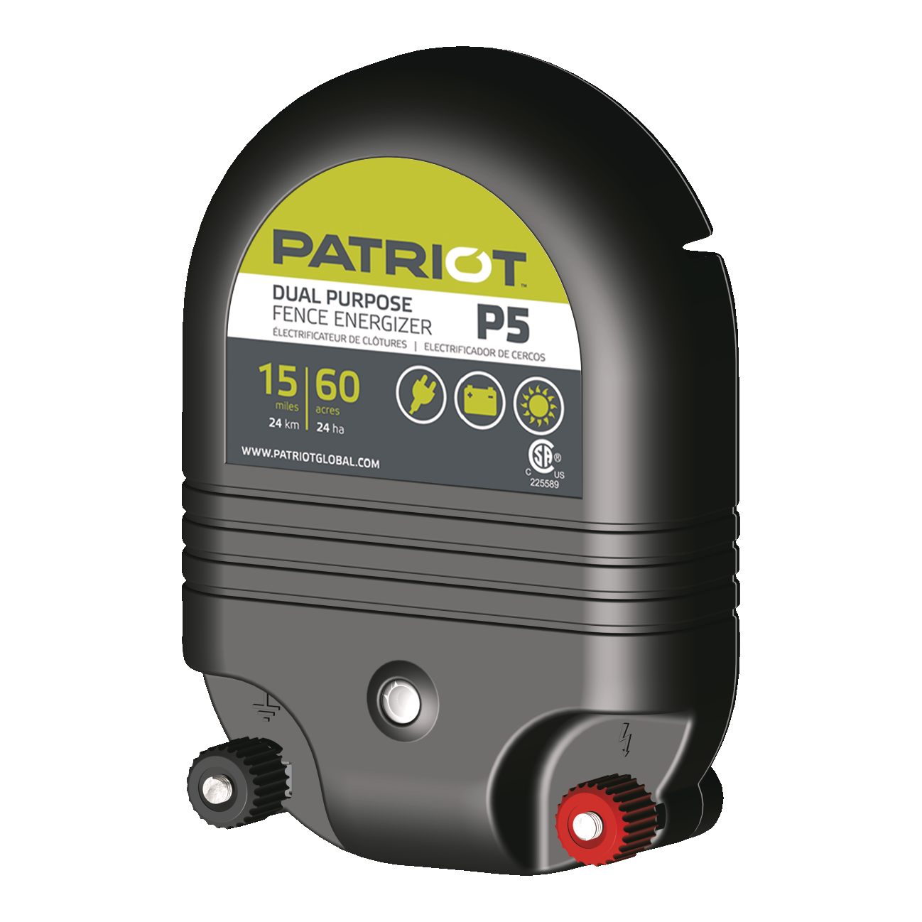 PATRIOT P5 FENCE CHARGER