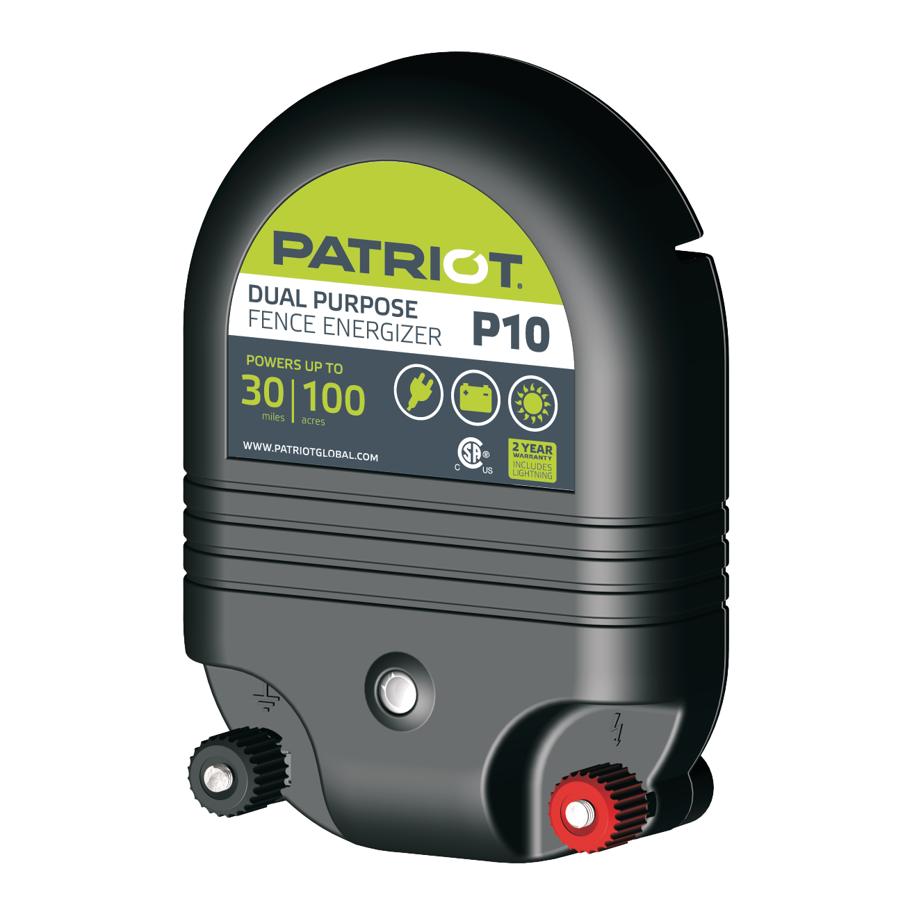 PATRIOT P10 FENCE CHARGER