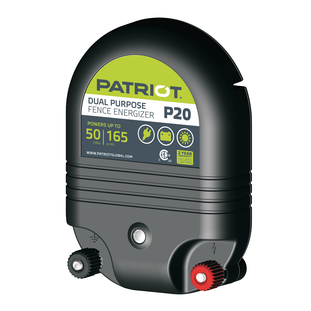 PATRIOT P20 FENCE CHARGER