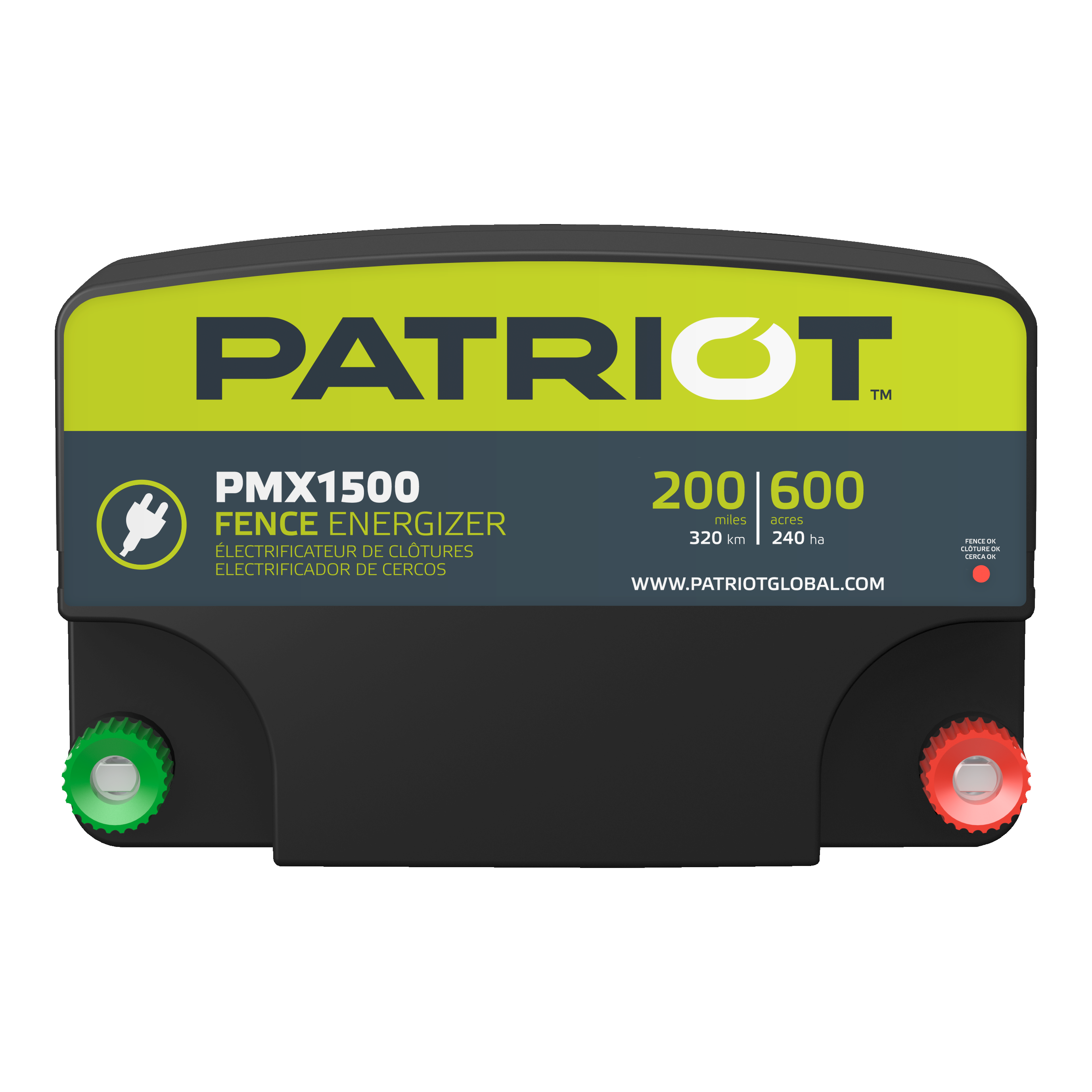 PATRIOT PMX1500 FENCE CHARGER