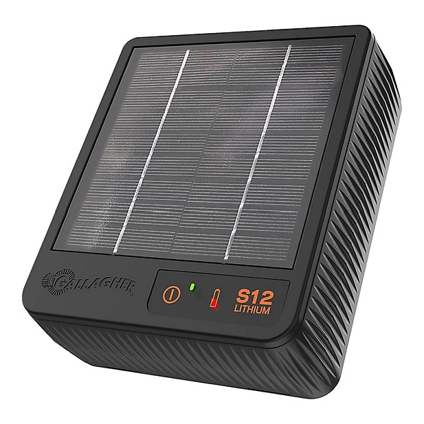 GALLAGHER S12 SOLAR FENCE CHARGER