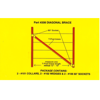 WEDGE-LOC DIAGONAL BRACE KIT