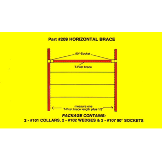 WEDGE-LOC HORIZONTAL BRACE KIT