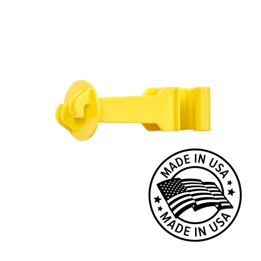 GALLAGHER STANDARD REVERSE 3" OFFSET INSULATOR - 25 PACK