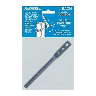 ZAREBA 3-HOLE WIRE TWISTING TOOL