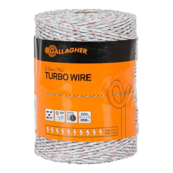 GALLAGHER 3/32" TURBOWIRE - 1312' + BONUS 328'