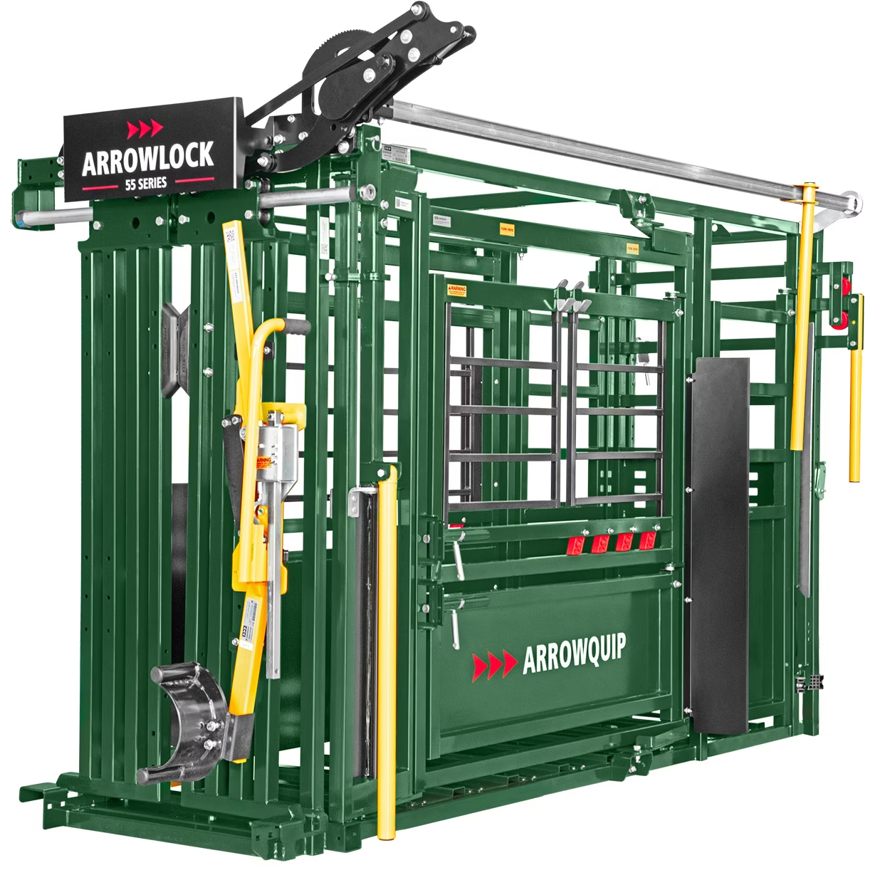 ARROWQUIP 5500 LEFT HAND CHUTE WITH VET CAGE