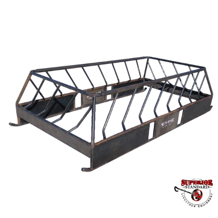 SUPERIOR DOUBLE BALE PIPE HAY FEEDER