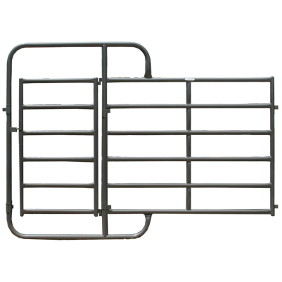 PRIEFERT ROUGH STOCK OPEN PREG PANEL WITH SORTING GATE