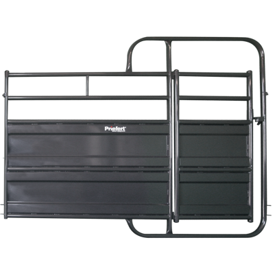 PRIEFERT SHEETED PREG PANEL WITH SORTING GATE