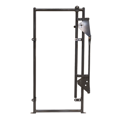 PRIEFERT ADJUSTABLE ALLEY FRAME WITH SQUEEZE CHUTE ATTACHMENT
