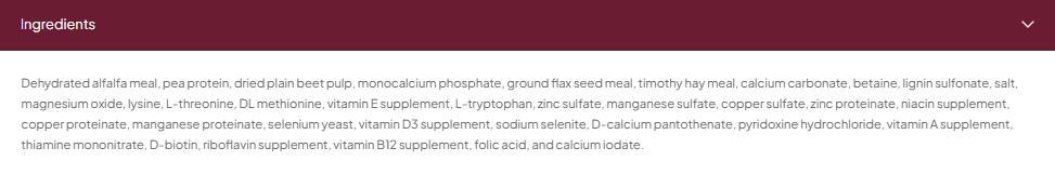 UNBEETABLE BALANCE FEED