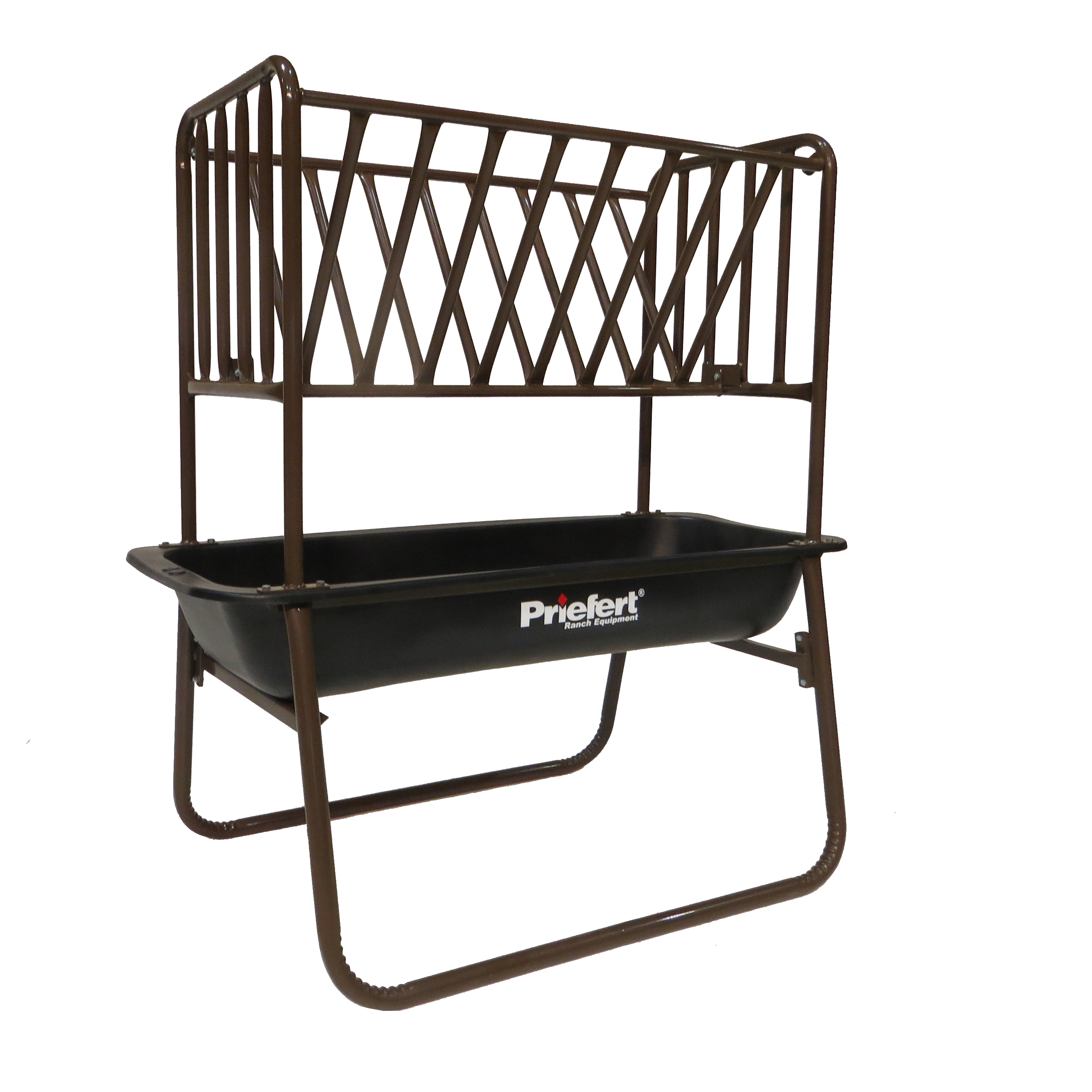 PRIEFERT 5' BUNK FEEDER WITH HAY RACK FOR HORSES