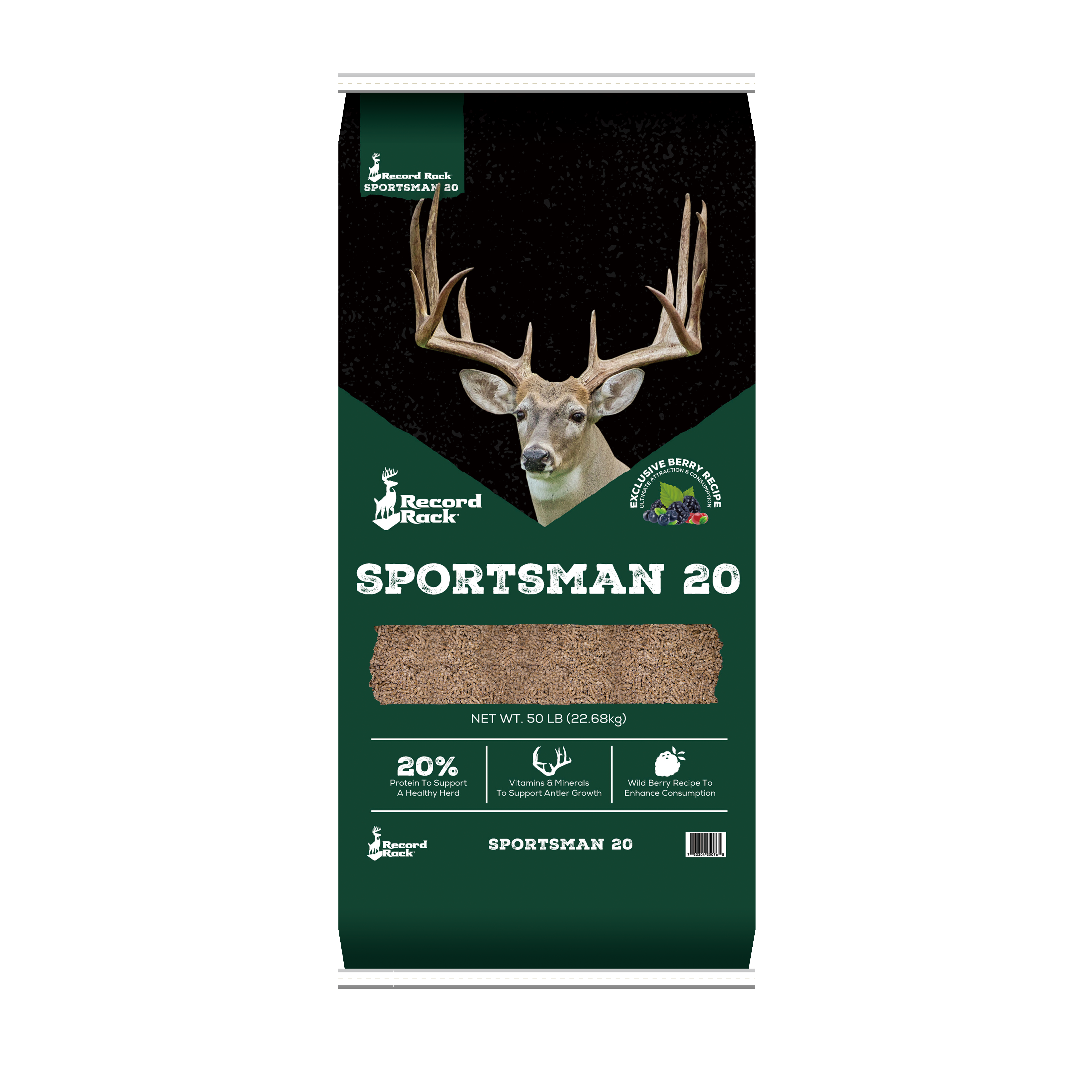 RECORD RACK 20% SPORTSMAN - 50#