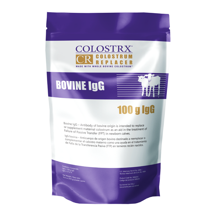 COLOSTRX COLOSTRUM REPLACER BOVINE IgG - 470 GRAMS
