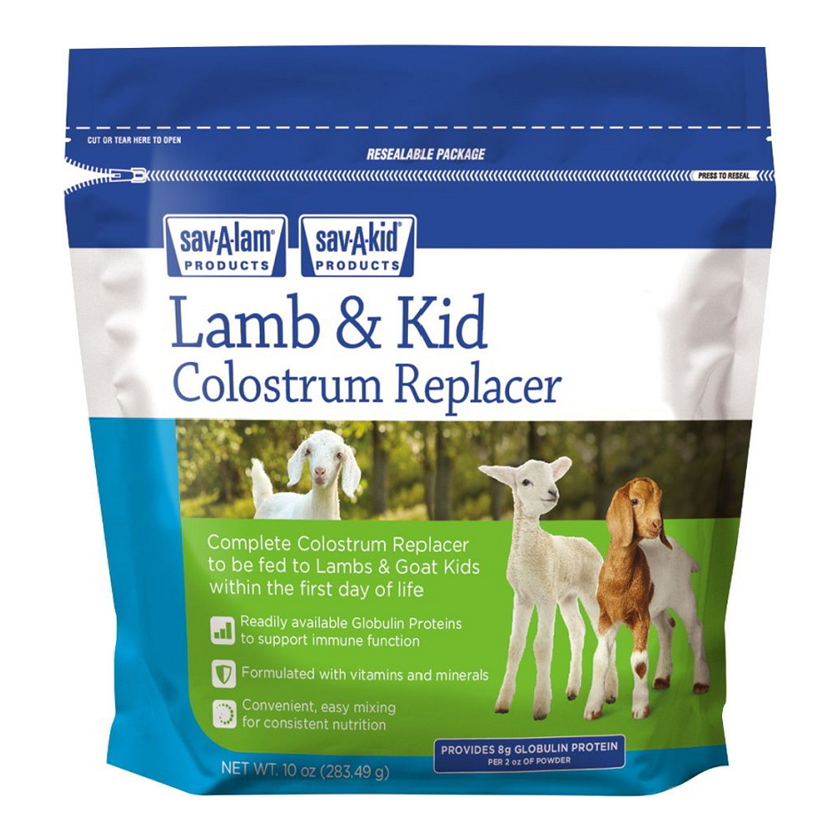 SAV-A-LAM SAV-A-KID LAMB & KID COLOSTRUM REPLACER - 10 OZ