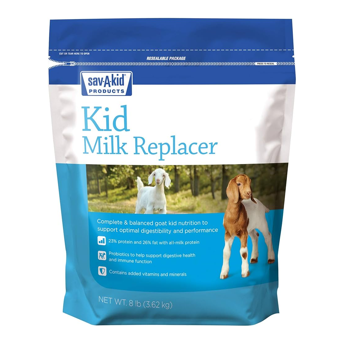 SAV-A-KID GOAT MILK REPLACER - 8 LBS