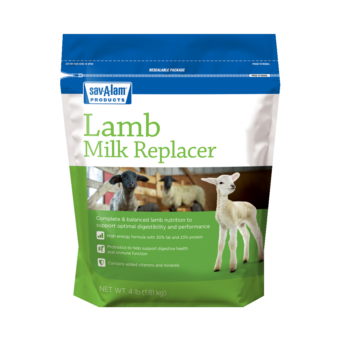 SAV-A-LAM SHEEP MILK REPLACER - 8 LBS