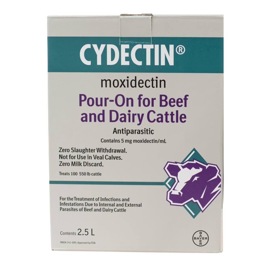 CYDECTIN POUR-ON ANTIPARASITIC - 2.5 LITERS