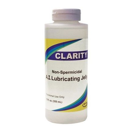 CLARITY NON-SPERMICIDAL AI LUBRICATING JELLY - 12 OZ