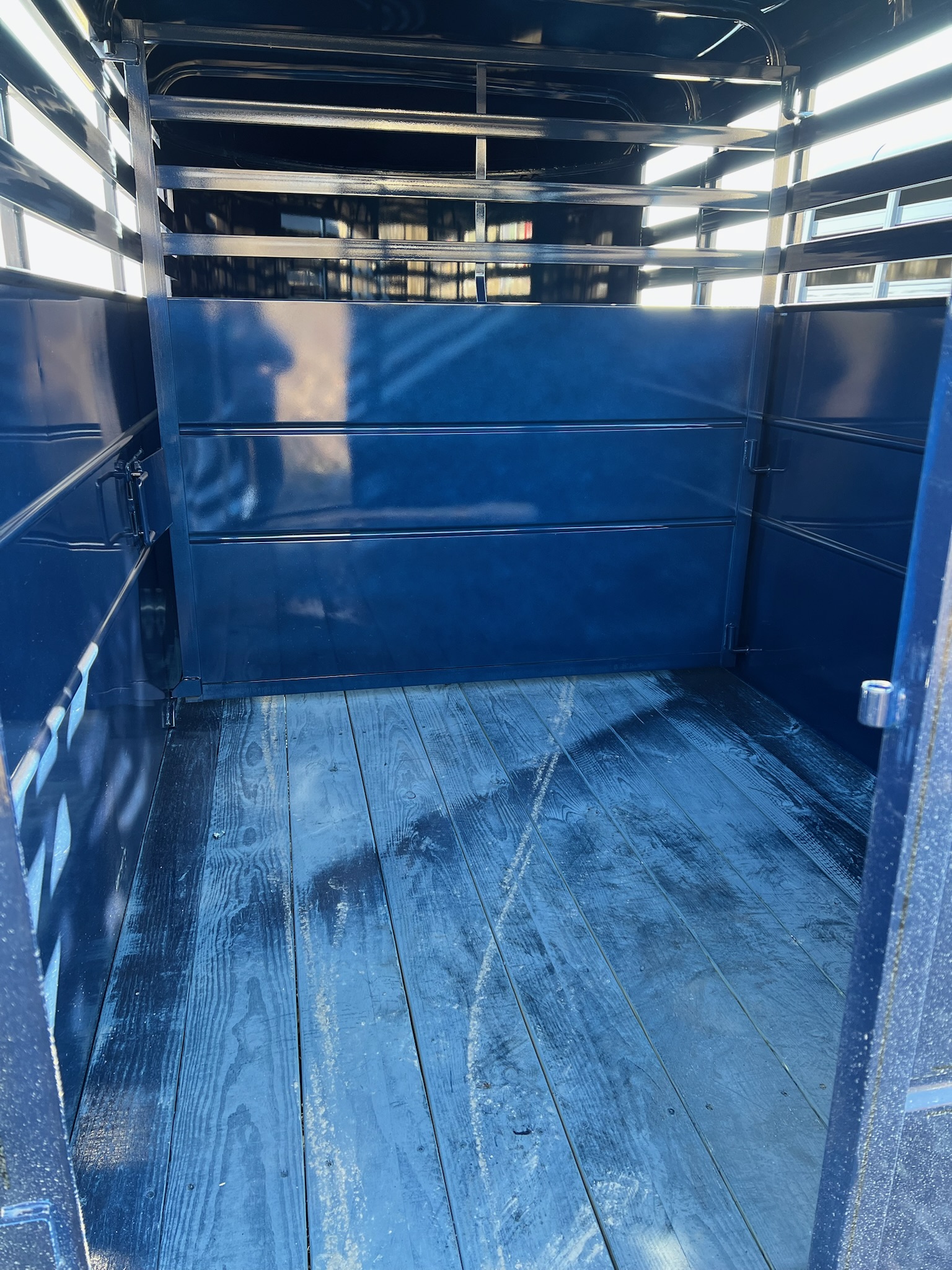 DELTA 14\' BUMPER STOCK TRAILER