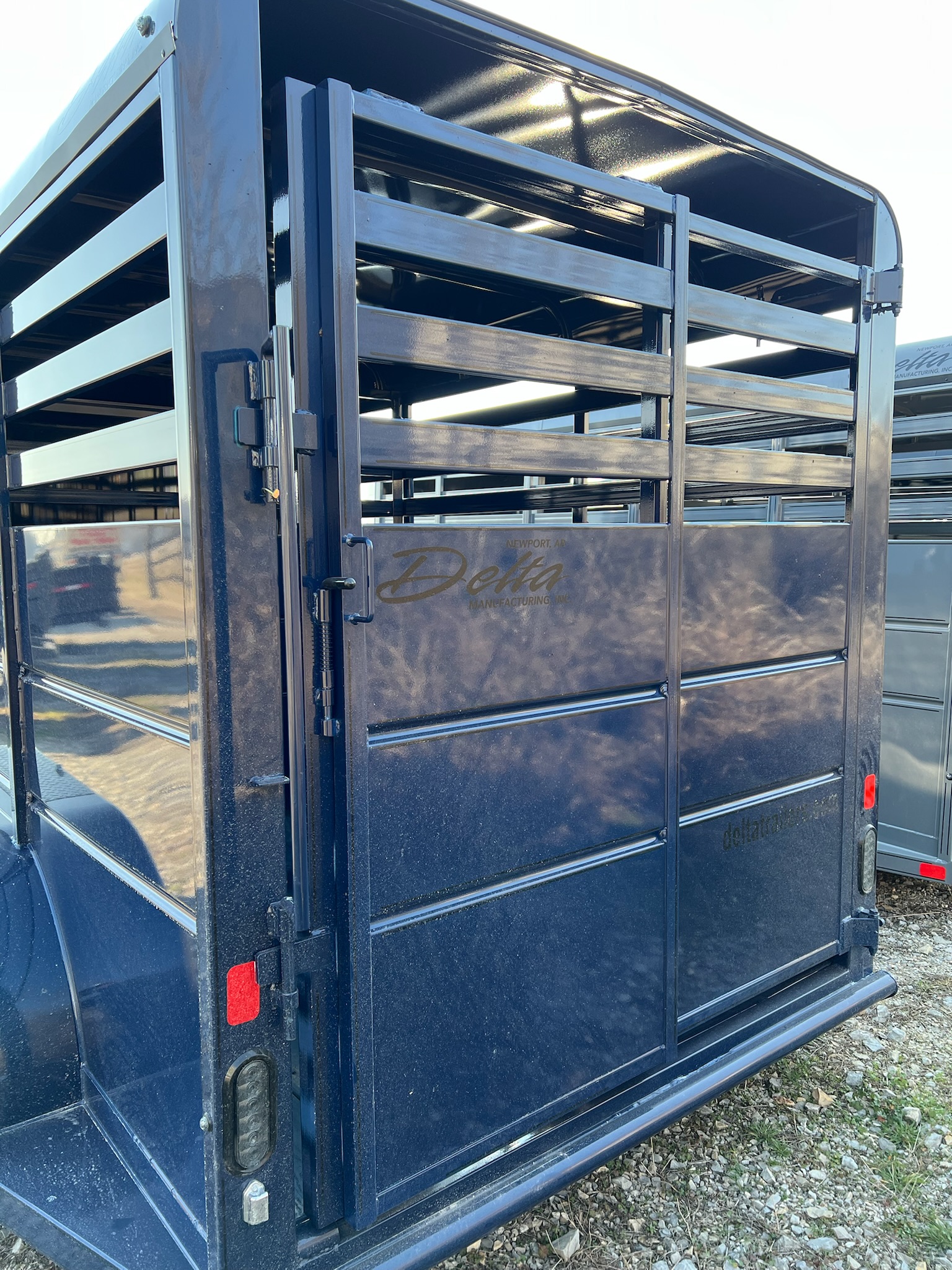 DELTA 14\' BUMPER STOCK TRAILER