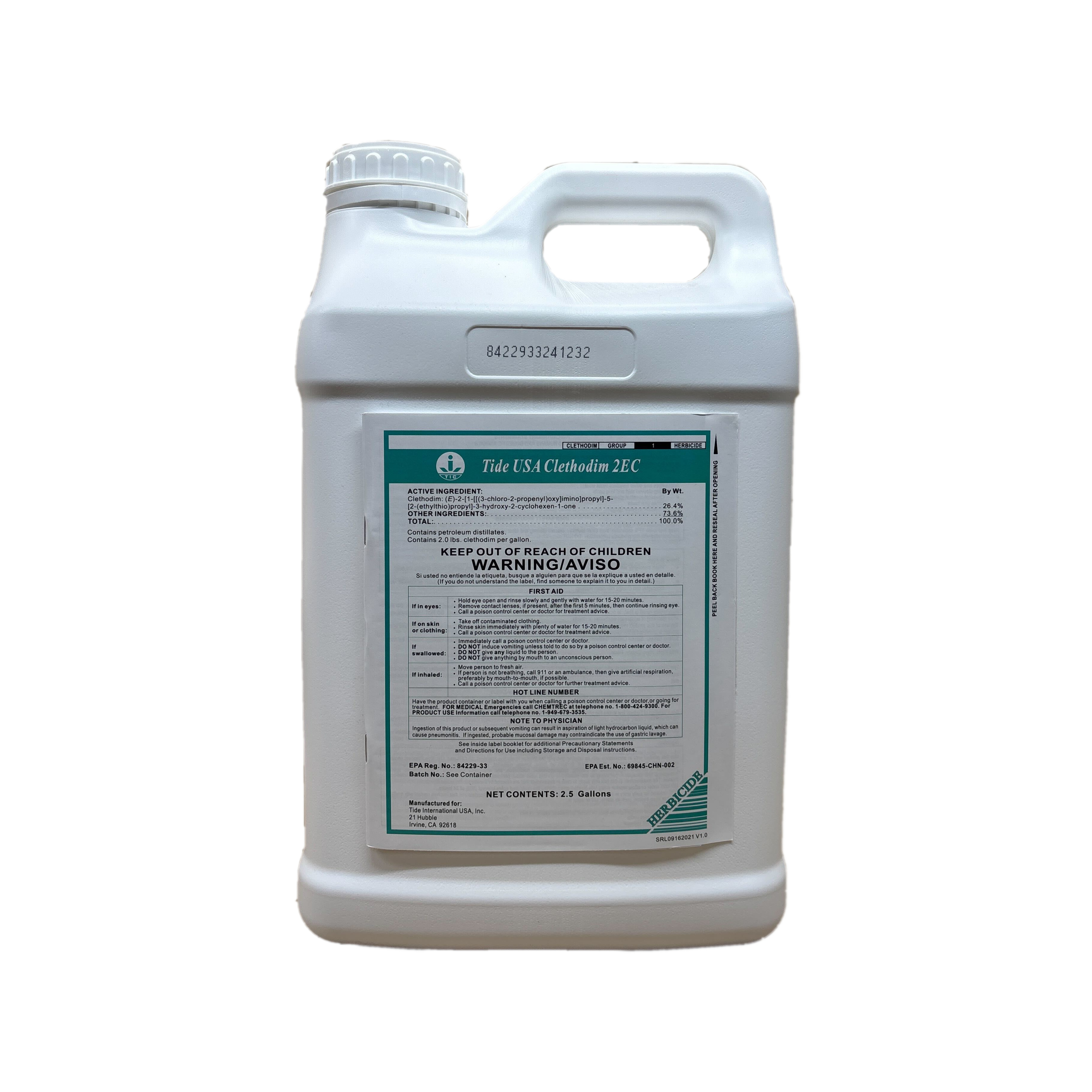 CLEANSE 2EC CLETHODIM HERBICIDE - 2.5 GALLONS