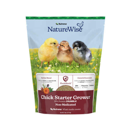 NATUREWISE 18% CHICK STARTER GROWER - 7#