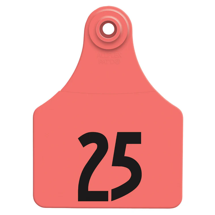 ALLFLEX LARGE RED EAR TAGS #51-75