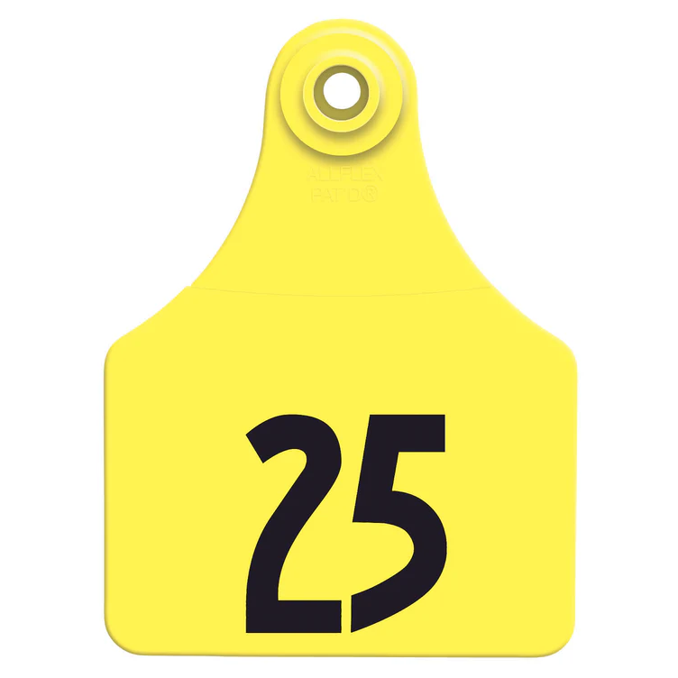 ALLFLEX LARGE YELLOW EAR TAGS #51-75