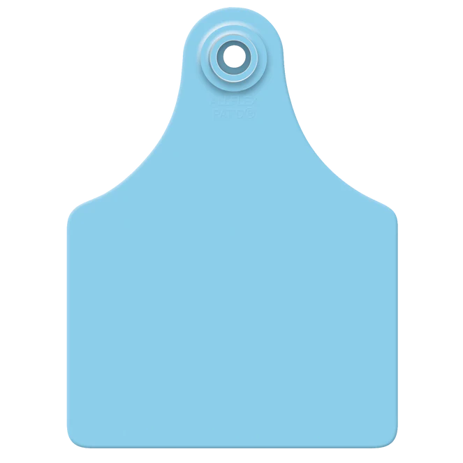 ALLFLEX MAXI BLANK EAR TAGS - BLUE 25PK