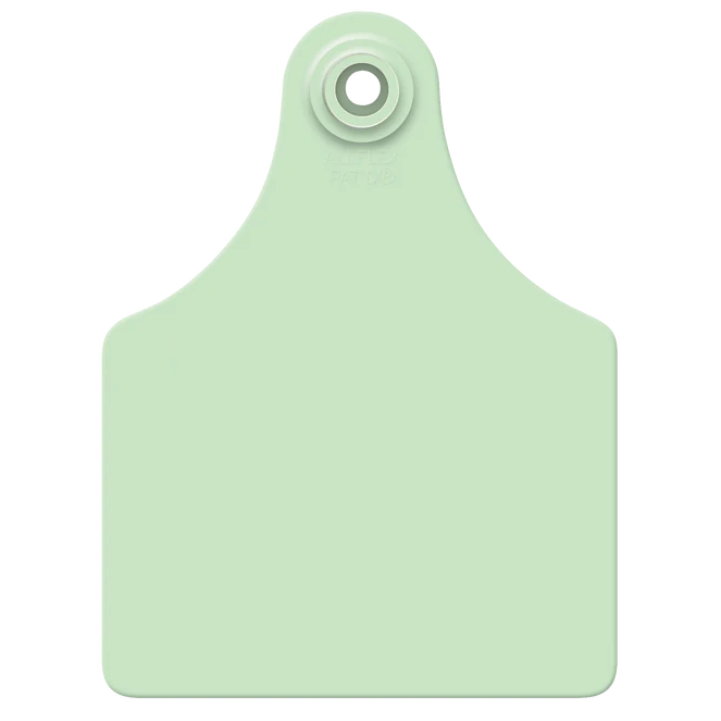 ALLFLEX MAXI BLANK EAR TAGS - GREEN 25PK
