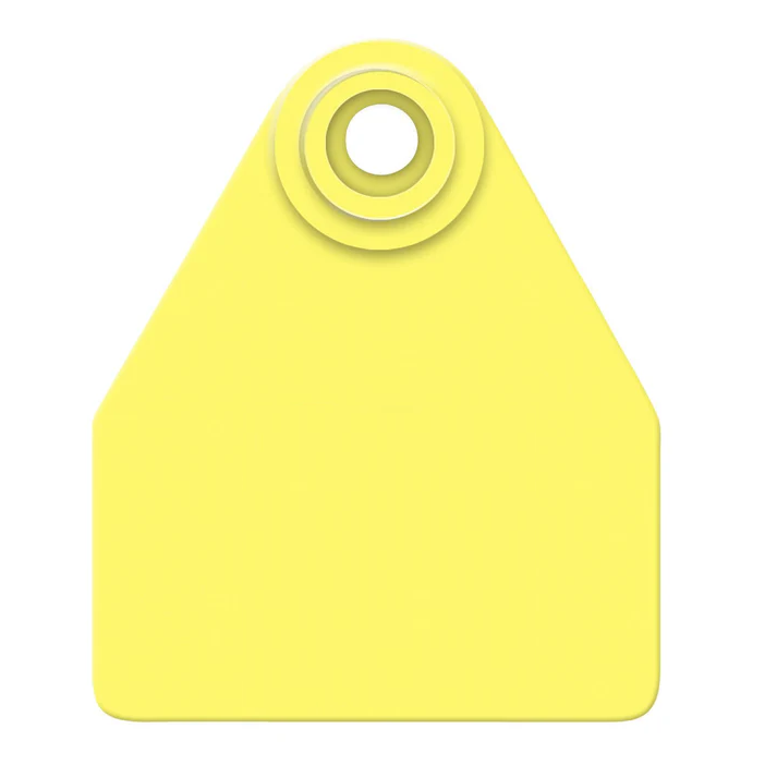 ALLFLEX MEDIUM BLANK EAR TAGS - YELLOW 25PK