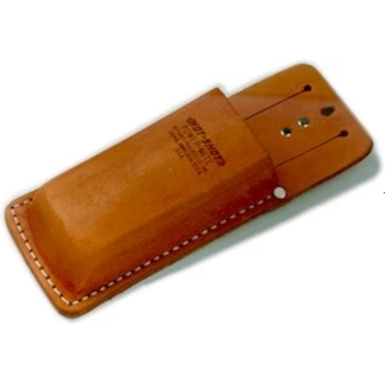 LEATHER HOLSTER FOR HOT-SHOT POWER-MITE