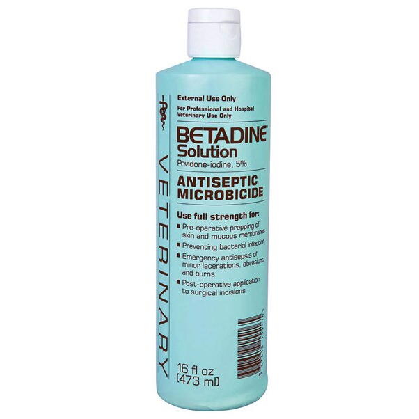 BETADINE SOLUTION 16OZ