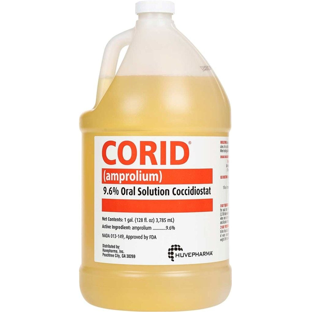 CORID 9.6% ORAL GALLON