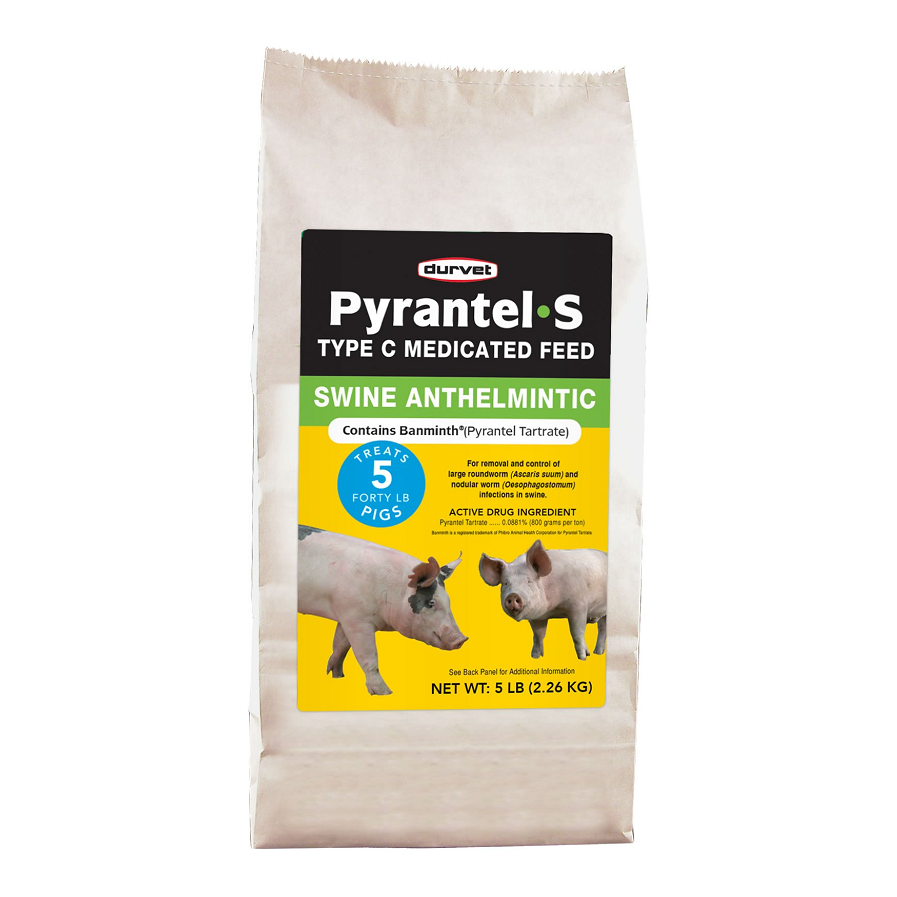 PYRANTEL-S HOG WORMER 5LB