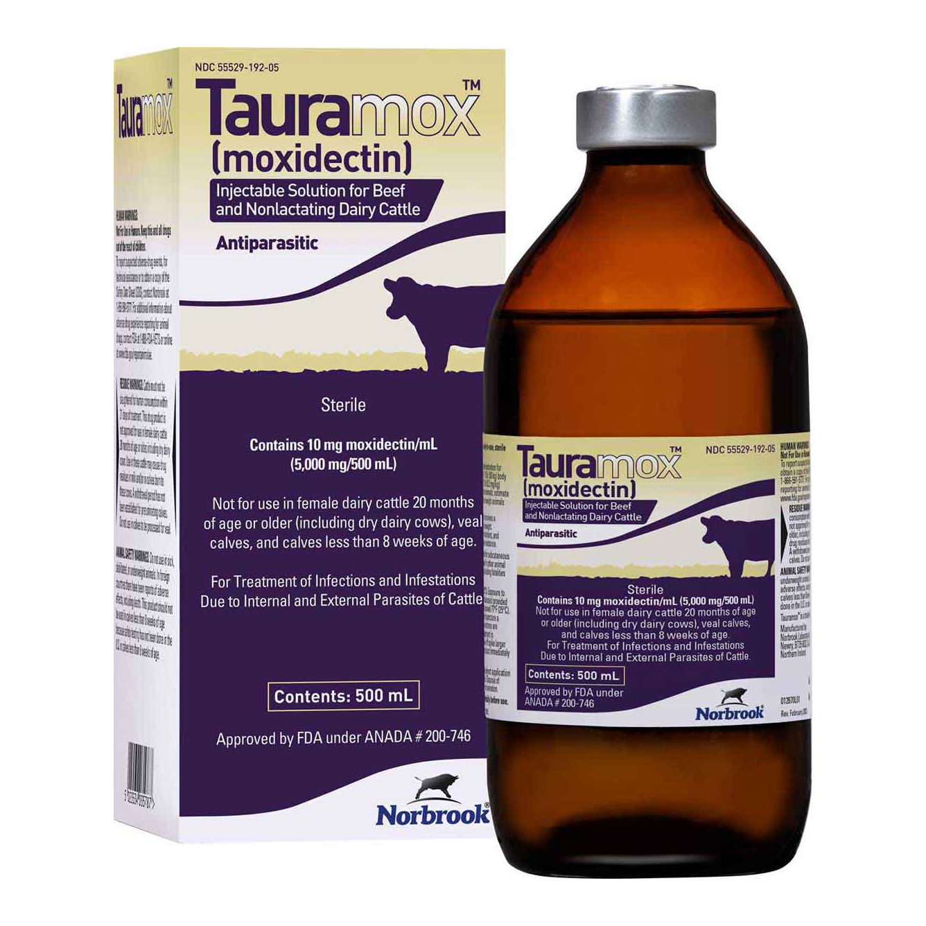 TAURAMOX INJECTABLE 500ML