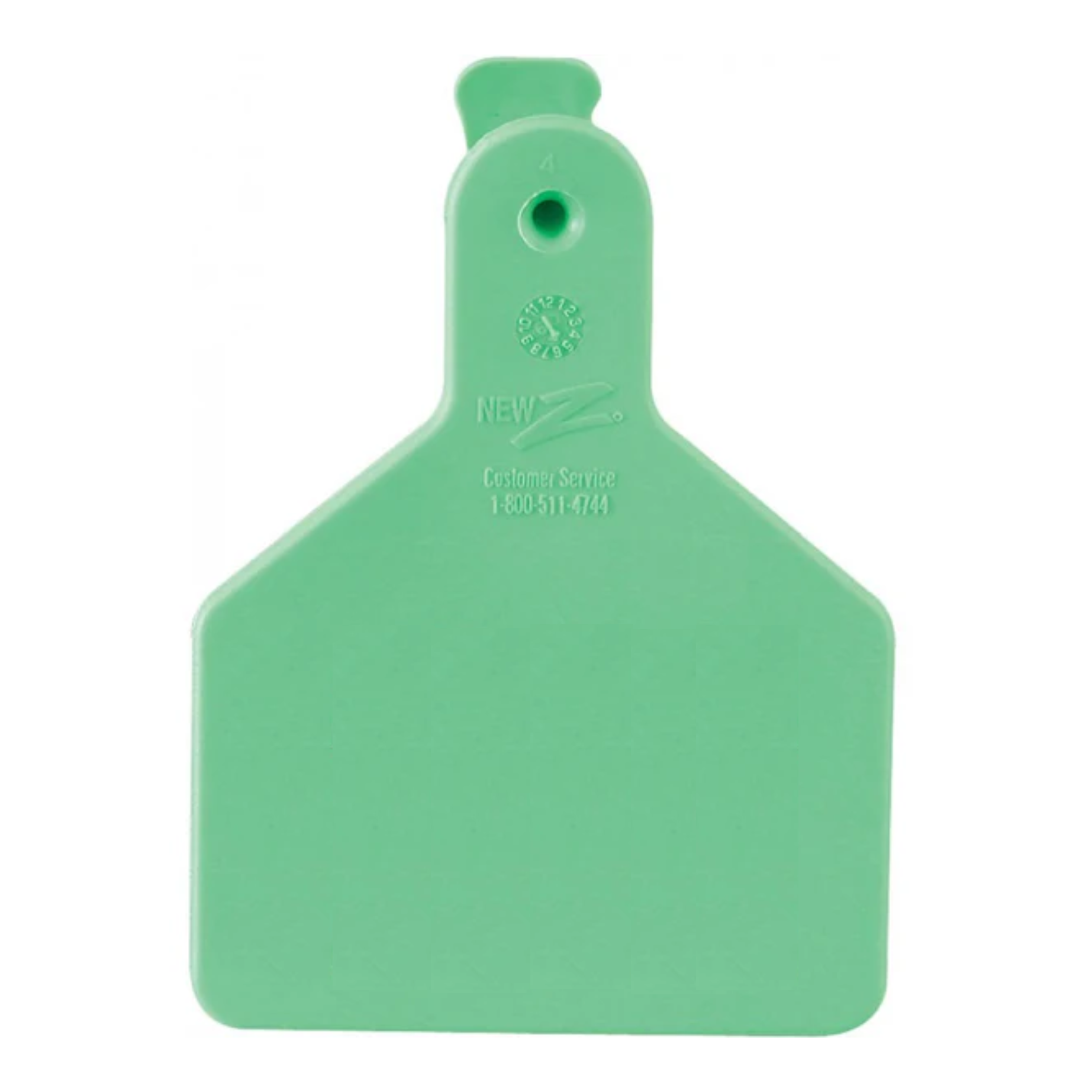 Z-TAG CALF BLANK EAR TAGS - GREEN 25PK