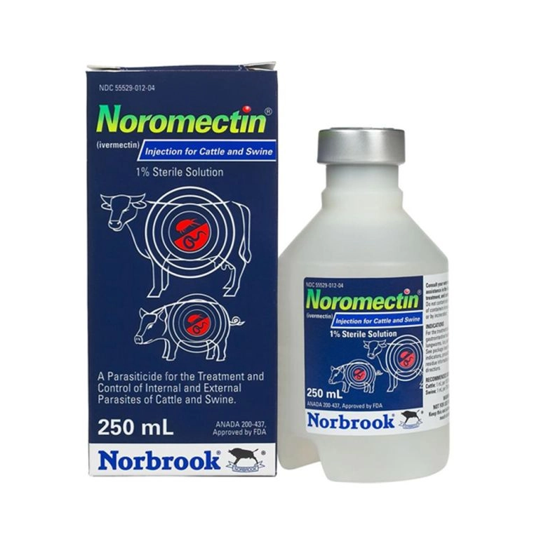 NOROMECTIN 1% INJECTABLE 250ML
