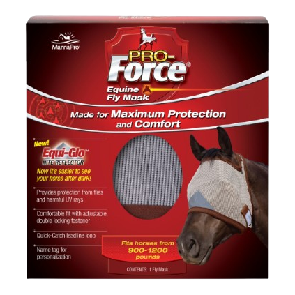 MANNA PRO PRO-FORCE EQUINE FLY MASK