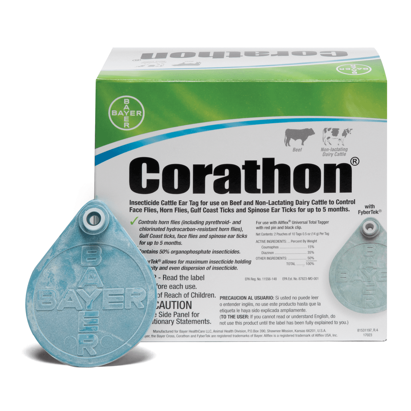 CORATHON INSECTICIDE EAR TAGS 20PK