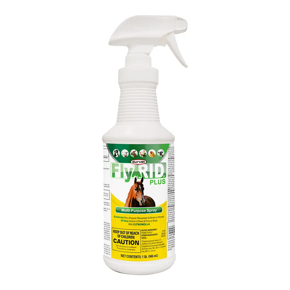 DURVET FLYRID PLUS SPRAY 32OZ