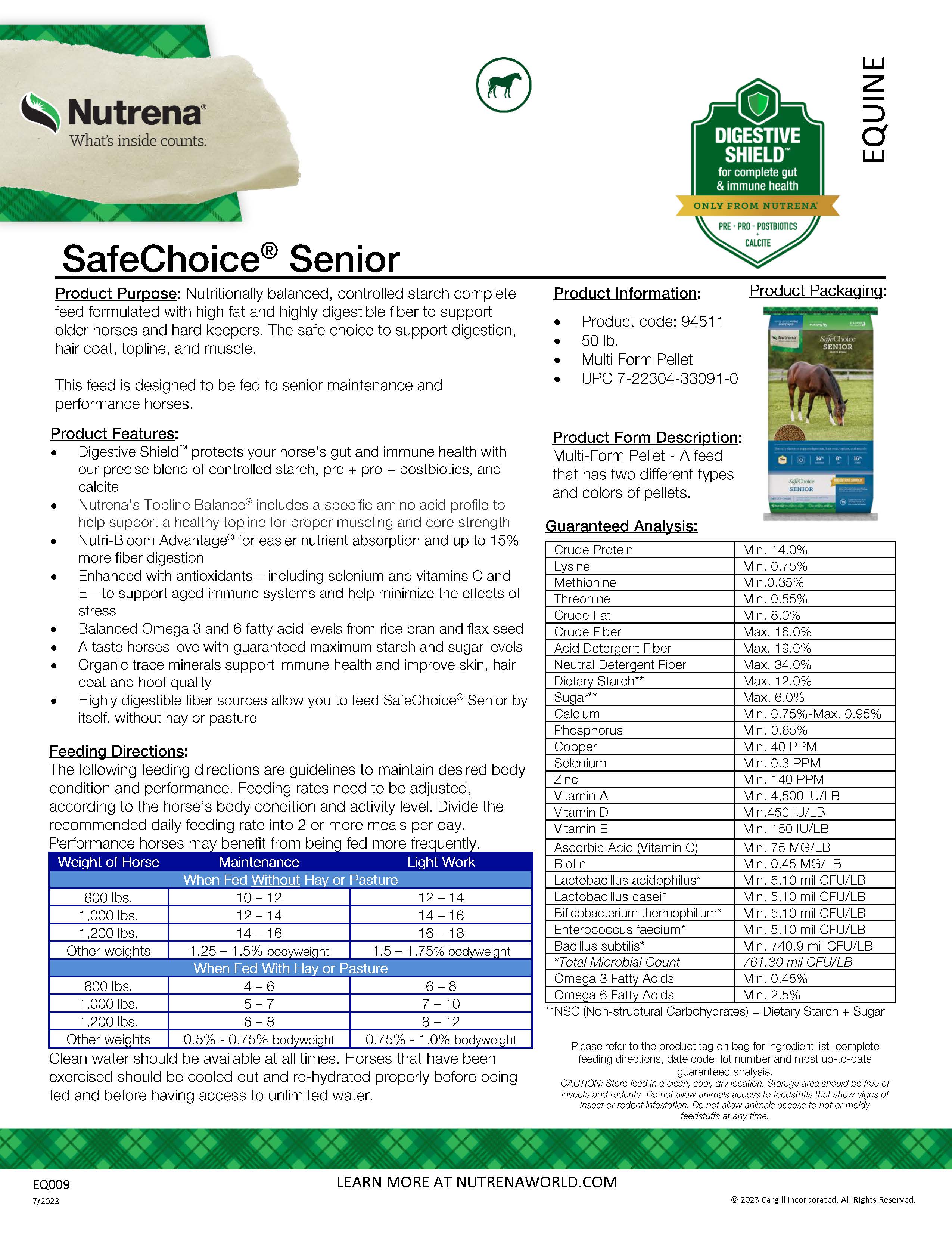 SAFECHOICE SENIOR 14%